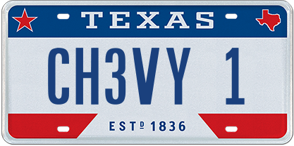 Texas White 1836 - CH3VY 1